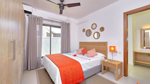 Corail Bleu Private Pool and Garden Villas Schlafzimmer 3