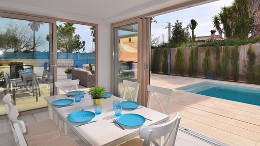 Villa Coral Margalida Zona de comedor 1