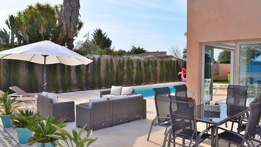 Villa Coral Margalida Terraza/balcón