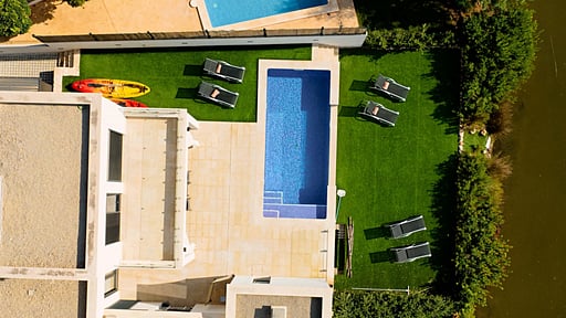 Villa Corb Mari II Drone pictures