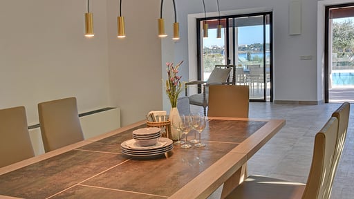 Villa Corso Zona de comedor