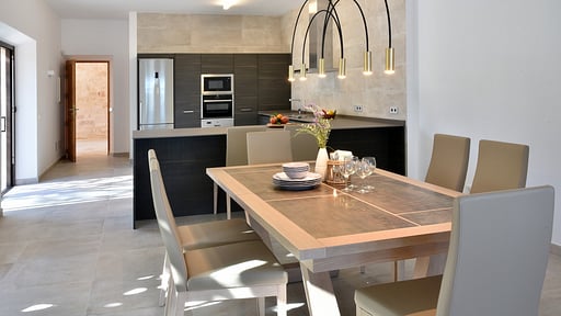 Villa Corso Zona de comedor