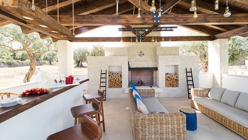 Villa Corte Moscata Terras/Veranda