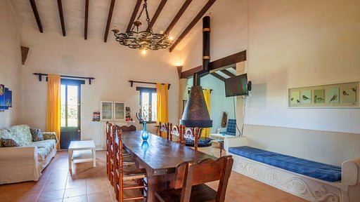 Villa Cortijo Dining area
