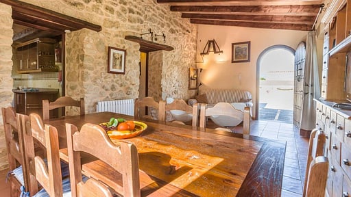 Villa Cosme Dining area