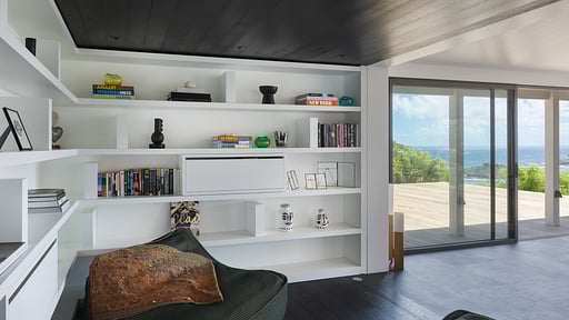 Villa Cosmos Woonkamer