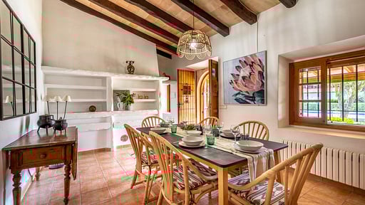 Villa Costa Zona de comedor