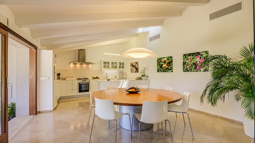 Villa Coste Zona de comedor