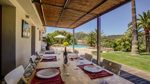 Villa Coste Zona de comedor