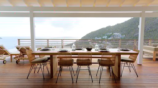 Villa Coucher de Soleil Dining area