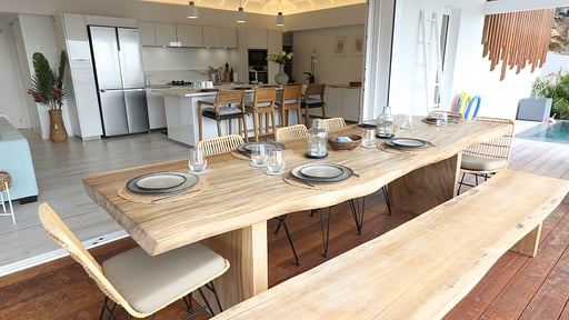 Villa Coucher de Soleil Dining area