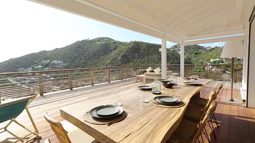 Villa Coucher de Soleil Dining area