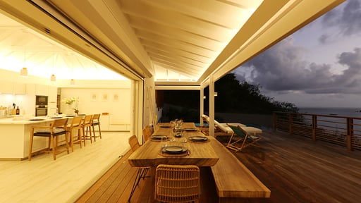 Villa Coucher de Soleil Dining area