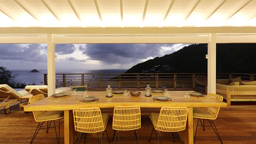 Villa Coucher de Soleil Dining area