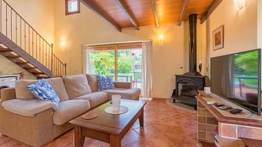 Villa Crestatx Dalt Wohnbereich