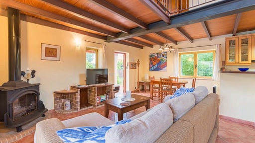 Villa Crestatx Dalt Wohnbereich