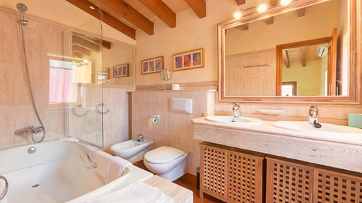 Villa Crestatx Dalt Schlafzimmer 1