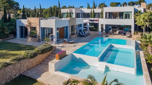 Villa Cristal Фото с дрона