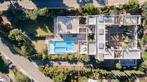 Villa Cristal Фото с дрона