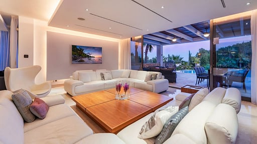 Villa Cristal Гостиная 1