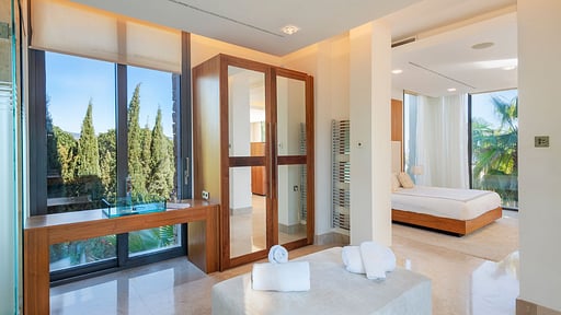 Villa Cristal Спальня 1