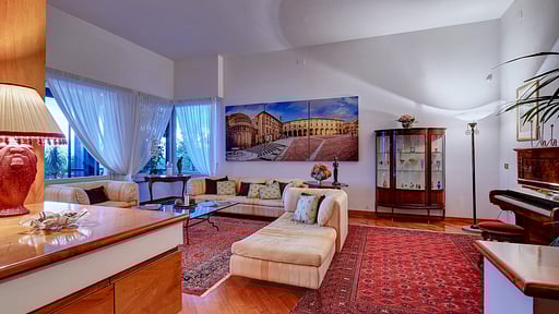 Villa Cristina Woonkamer