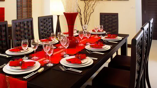 Villa Crystal Nai Harn Dining area