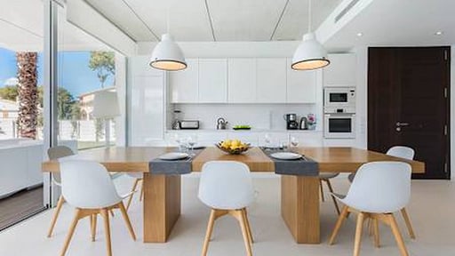 Villa Cuc Dining area