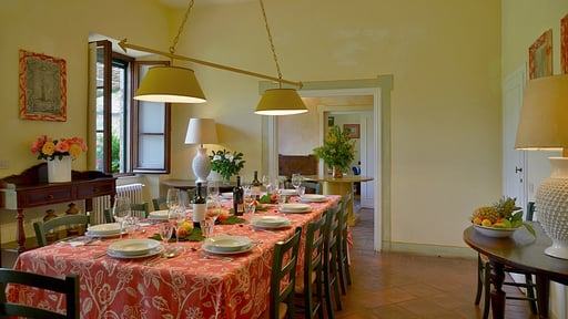Villa Cutignolo Podere Dining area