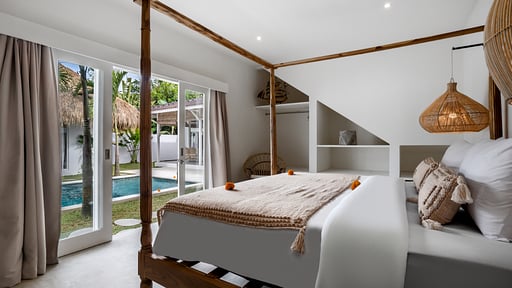 Villa Cyma Mimpi Schlafzimmer 1
