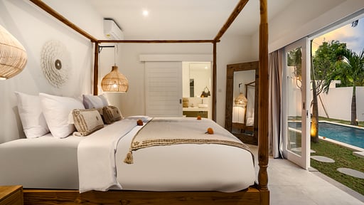 Villa Cyma Mimpi Schlafzimmer 1