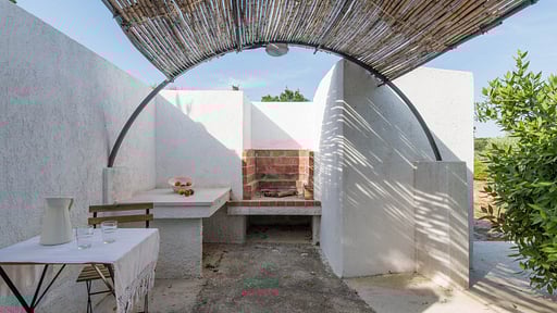 Villa d'Itria Terrasse/Veranda