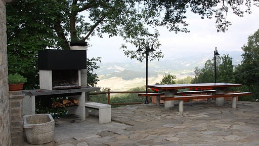 Villa Dafne Dining area