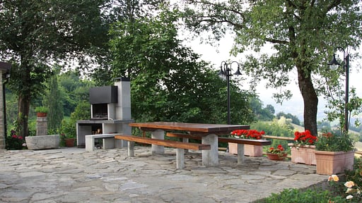 Villa Dafne Dining area