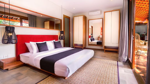 Villa Dahlia Bumbak Chambre 1