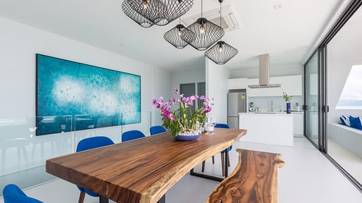 Villa Dahlia Eethoek