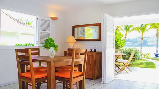 Villa Dahouët Dining area