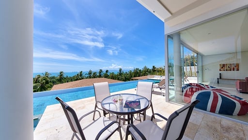 Villa Daisy Terrasse/Veranda