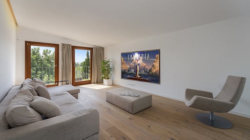 Villa Dalla Media room