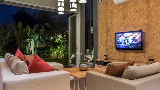 Villa Damai Aramanis Woonkamer