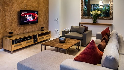 Villa Damai Aramanis Woonkamer