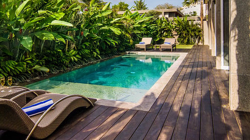 Villa Damai Aramanis Zwembad