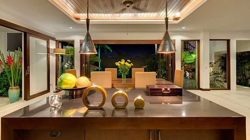 Villa Damai Canggu Dining area