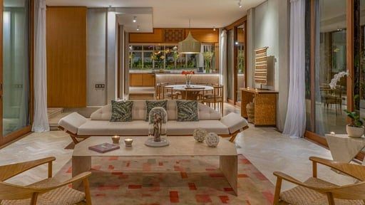 Villa Damai Kerobokan Living room