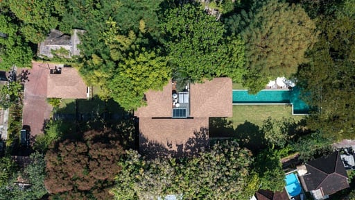 Villa Damai Kerobokan Drone pictures