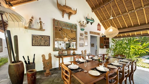 Villa Damai Manis Salle à manger