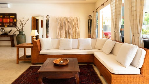 Villa Damai Seririt Living room