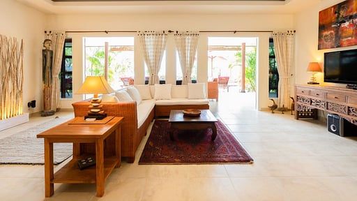 Villa Damai Seririt Living room