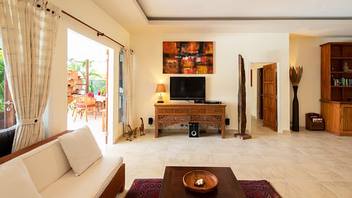 Villa Damai Seririt Living room
