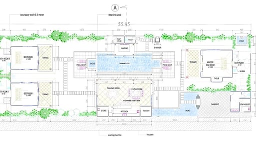 Villa Damai Floor plan